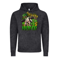 Vintage Black One lucky Heifer Vintage Hoodie - CowGirlArtShop
