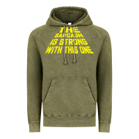 Vintage Olive the sarcasm is strong with this one Vintage Hoodie - longCreatives