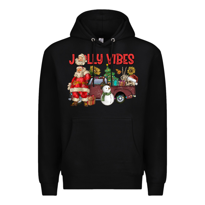 Jolly Vibes Premium Hoodie by CowhideDigitalArt | Teevron