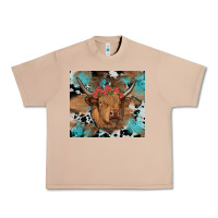 Burro western roses cow Urban Heavy Tee - RanaPortraitStore