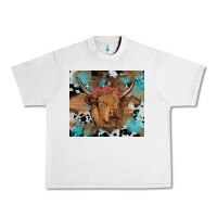 Lunar Rock western roses cow Urban Heavy Tee - RanaPortraitStore