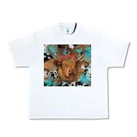 White western roses cow Urban Heavy Tee - RanaPortraitStore