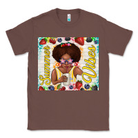 Chestnut summer vibes afro kid Classic Tee - TumblerDesignByShophia