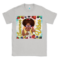 Moon Dust summer vibes afro kid Classic Tee - TumblerDesignByShophia