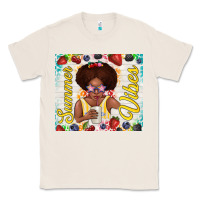 Natural summer vibes afro kid Classic Tee - TumblerDesignByShophia