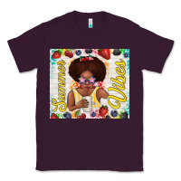 Plum summer vibes afro kid Classic Tee - TumblerDesignByShophia