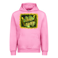 Fuchsia Pink just lucky Urban Hoodie - AdoDesignShop