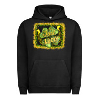 Pigment Black just lucky Urban Hoodie - AdoDesignShop