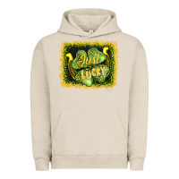 Pigment French Oak just lucky Urban Hoodie - AdoDesignShop