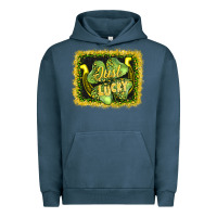 Pigment Midnight Navy just lucky Urban Hoodie - AdoDesignShop