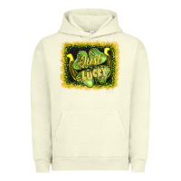 Pigment Pistachio just lucky Urban Hoodie - AdoDesignShop