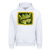 White just lucky Urban Hoodie - AdoDesignShop