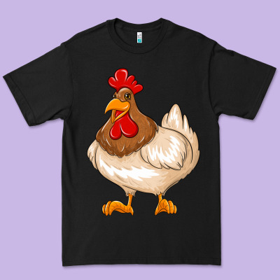 Cute Chicken Premium Tee Designed By Texasbilliewilder