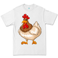 White cute chicken Premium Tee - texasbilliewilder