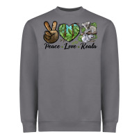 Storm peace love koala Heavyweight Sweatshirt - LillyAllenDesigns