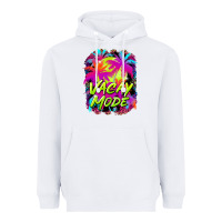 White vacay mode Heavyweight Hoodie - BarkalooDesign