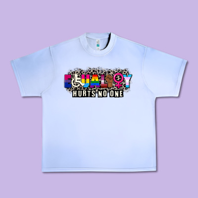 Pride Equality Hurts No One Urban Heavy Tee Designed By Cowgirlartshop