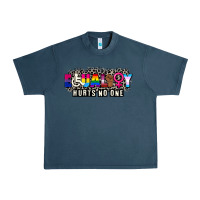 Midnight Navy Pride equality hurts no one Urban Heavy Tee - CowGirlArtShop