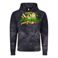 Cloud Black St. Patrick's Day cat Vintage Hoodie - HowdyJamesFarm