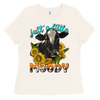 Bone Just a Little Moody Ladies Tee - texasbilliewilder