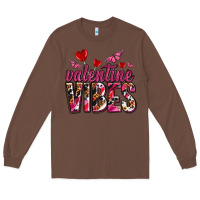 Chestnut valentine vibes olivia Long Sleeve Tee - OliviaCreatesArt