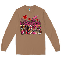 Toasted Coconut valentine vibes olivia Long Sleeve Tee - OliviaCreatesArt