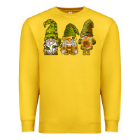 Lemon sunflower gnomies Premium Sweatshirt - BarkalooDesign