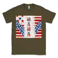 Army Green mama usa Classic Tee - TumblerDesignByShophia