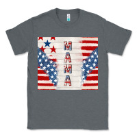 Charcoal Heather mama usa Classic Tee - TumblerDesignByShophia