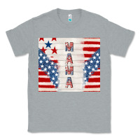 Heather Grey mama usa Classic Tee - TumblerDesignByShophia