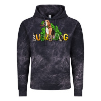 Cloud Black lucky dog St. Patrick's Vintage Hoodie - HowdyJamesFarm