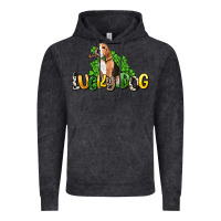Vintage Black lucky dog St. Patrick's Vintage Hoodie - HowdyJamesFarm
