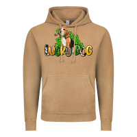 Vintage Camel lucky dog St. Patrick's Vintage Hoodie - HowdyJamesFarm