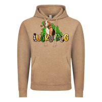 Vintage Coffee lucky dog St. Patrick's Vintage Hoodie - HowdyJamesFarm