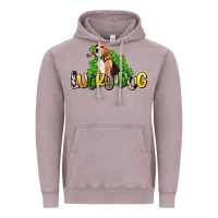 Vintage Zinc lucky dog St. Patrick's Vintage Hoodie - HowdyJamesFarm
