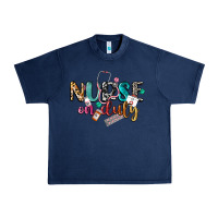 Navy Nurse on duty Urban Heavy Tee - CowGirlArtShop