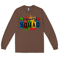 Chestnut autism support squad Long Sleeve Tee - OliviaCreatesArt