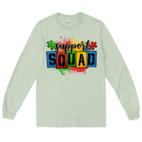 Matcha autism support squad Long Sleeve Tee - OliviaCreatesArt