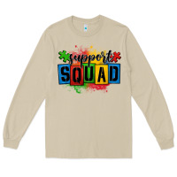 Mushroom autism support squad Long Sleeve Tee - OliviaCreatesArt