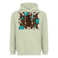 Matcha gemstone cross mousepad Heavyweight Hoodie - BarkalooDesign