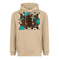 Mushroom gemstone cross mousepad Heavyweight Hoodie - BarkalooDesign
