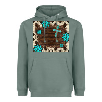 Gemstone Cross Mousepad Heavyweight Hoodie | Teevron