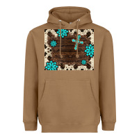 Toasted Coconut gemstone cross mousepad Heavyweight Hoodie - BarkalooDesign