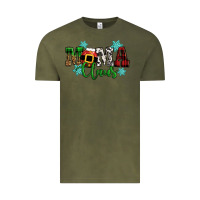 Vintage Olive mama claus christmas Vintage Tee - CowGirlArtShop