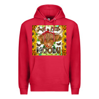 Cardinal Just A Little Moody Premium Hoodie - CowhideDigitalArt