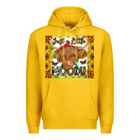 Lemon Just A Little Moody Premium Hoodie - CowhideDigitalArt