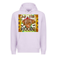 Lilac Just A Little Moody Premium Hoodie - CowhideDigitalArt