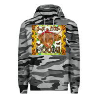 Slate Camo Just A Little Moody Premium Hoodie - CowhideDigitalArt