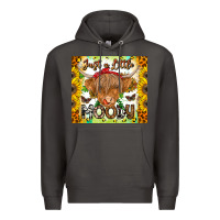 Smoke Just A Little Moody Premium Hoodie - CowhideDigitalArt
