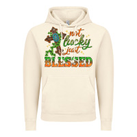 Vintage Artic Not lucky just Blessed with Cross St. Patricks day Vintage Hoodie - HowdyJamesFarm
